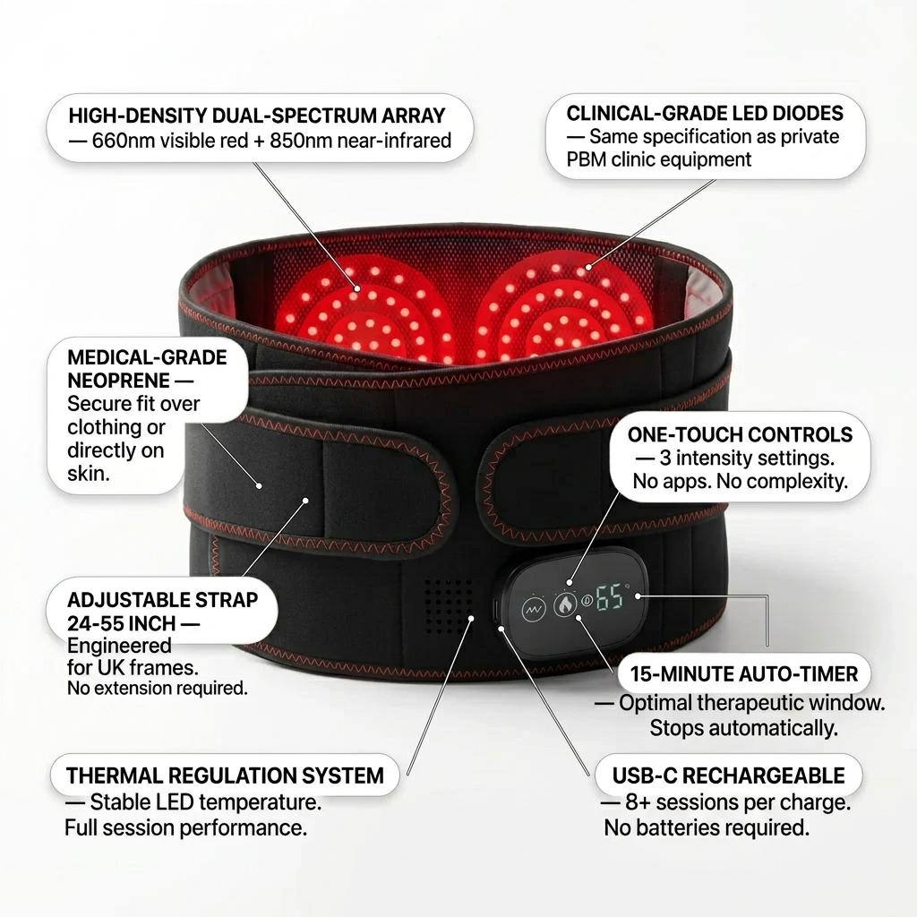 LuminaSpine Pro Belt